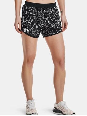 LG Women’s Black & White Speckled Athletic Shorts